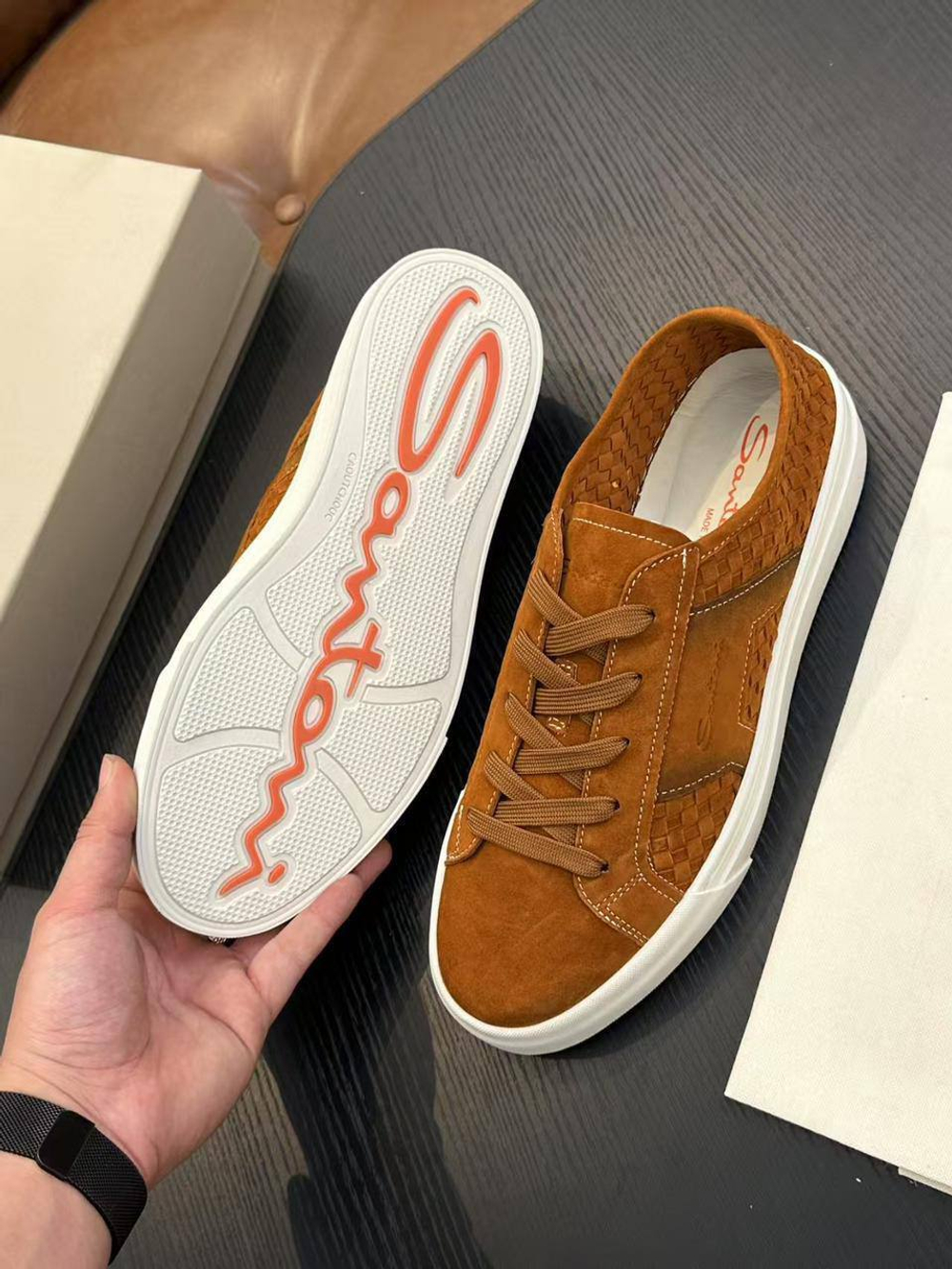 Кеды Santoni