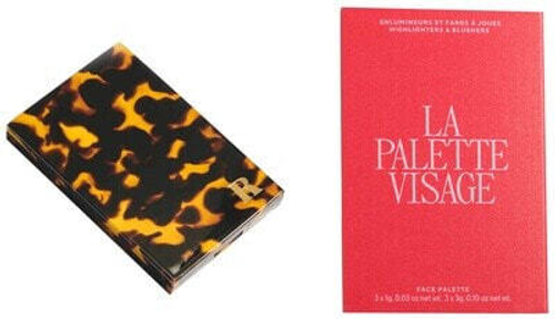 Тени для век Les Filles en Rouje La Palette Visage 8 цветов