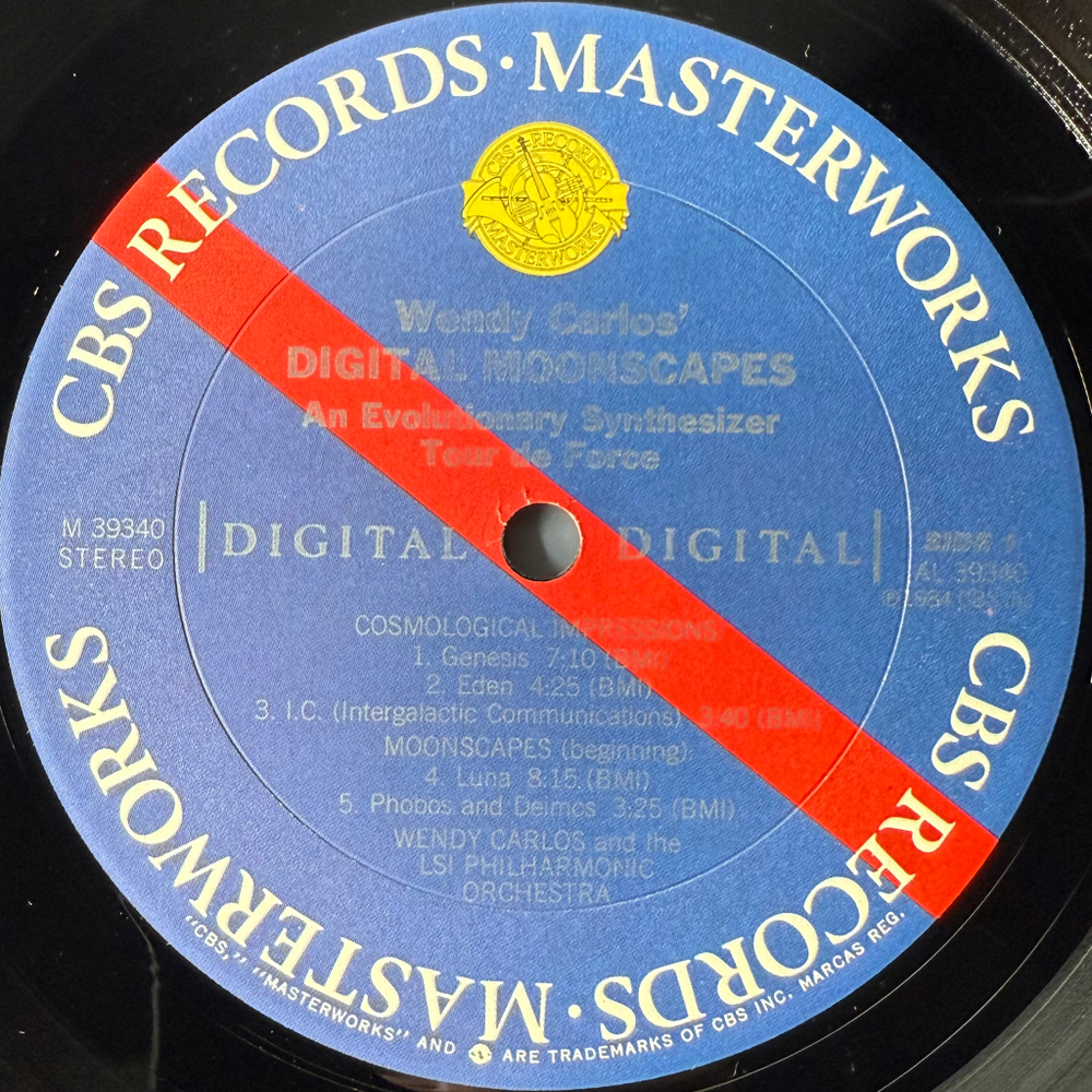 Wendy Carlos ‎– Digital Moonscapes (США 1984г.)