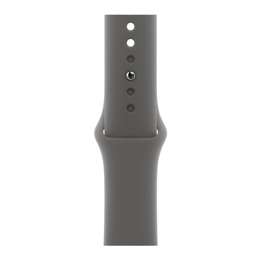 Умные часы Apple Watch Series 11 GPS, 42mm, Jet Black Aluminium Case with Stone Gray Sport Band, M/L