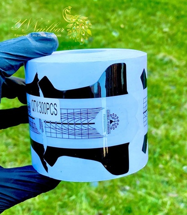 Однофазные формы для маникюра 300 шт. GF-36