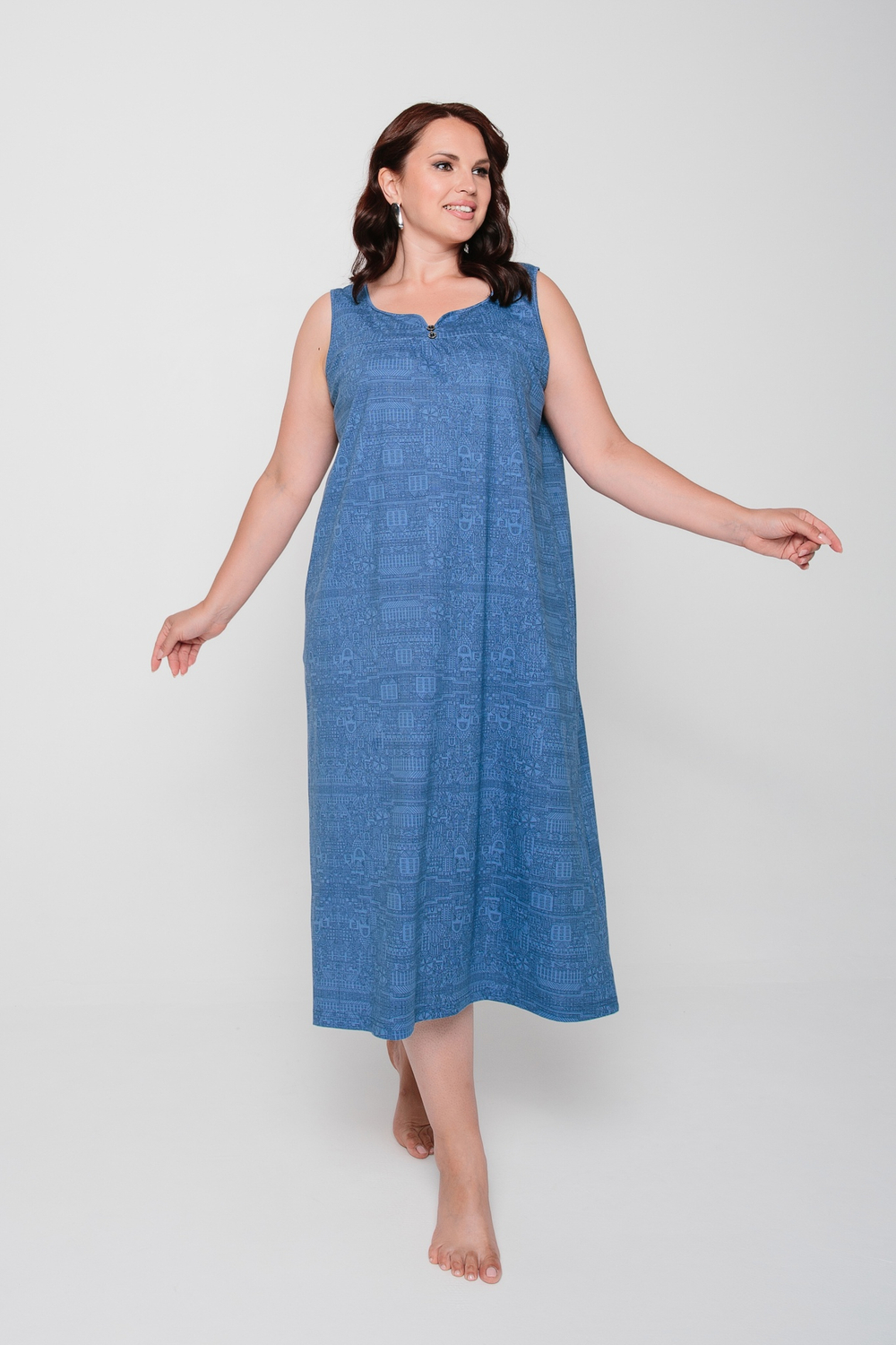 6342 Сорочка ночная