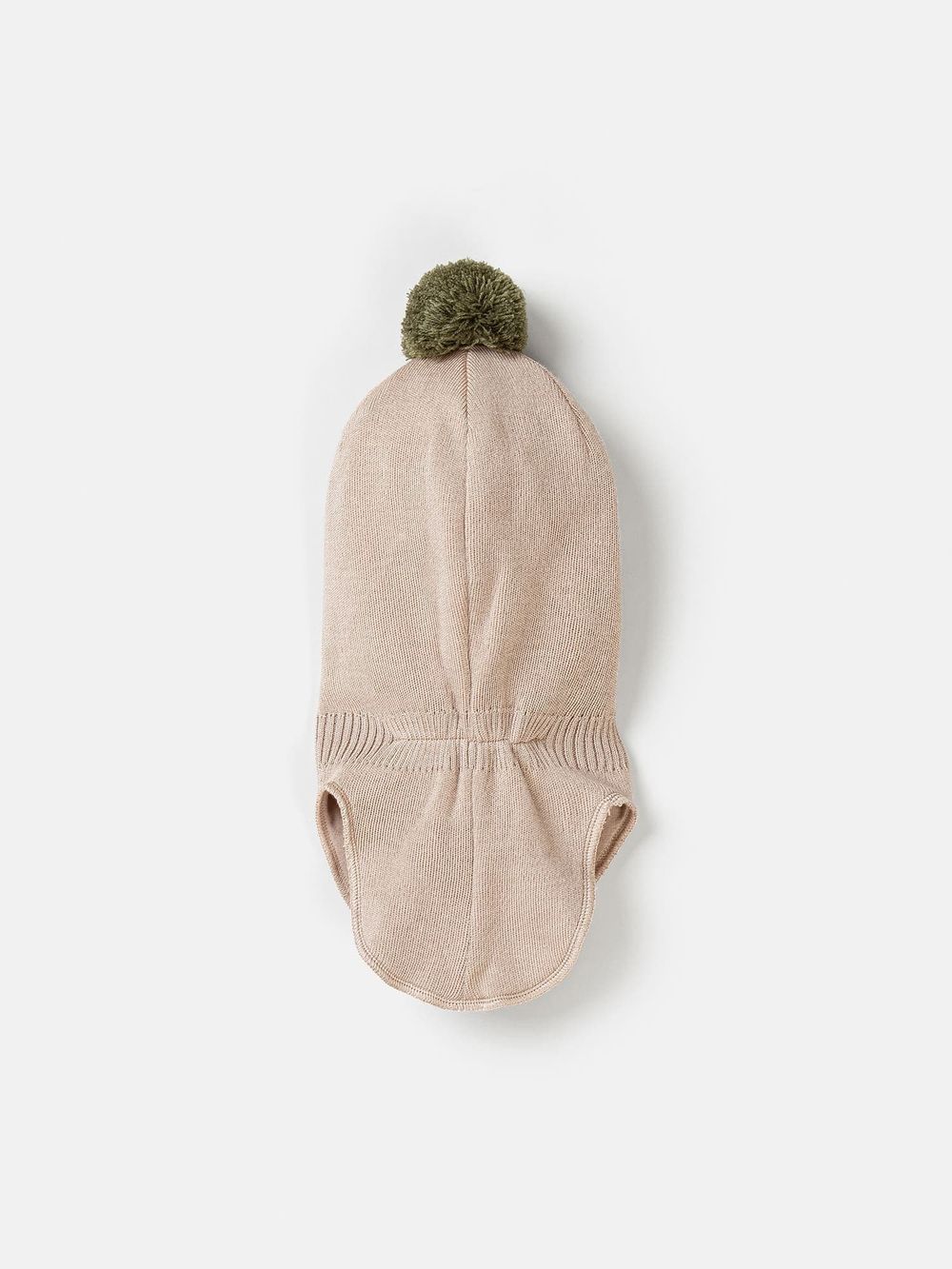 Шлем демисезонный из смесовой шерсти "Беж"