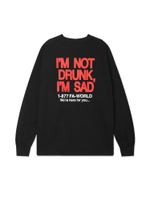 Мужской Лонгслив Drunk And Sad