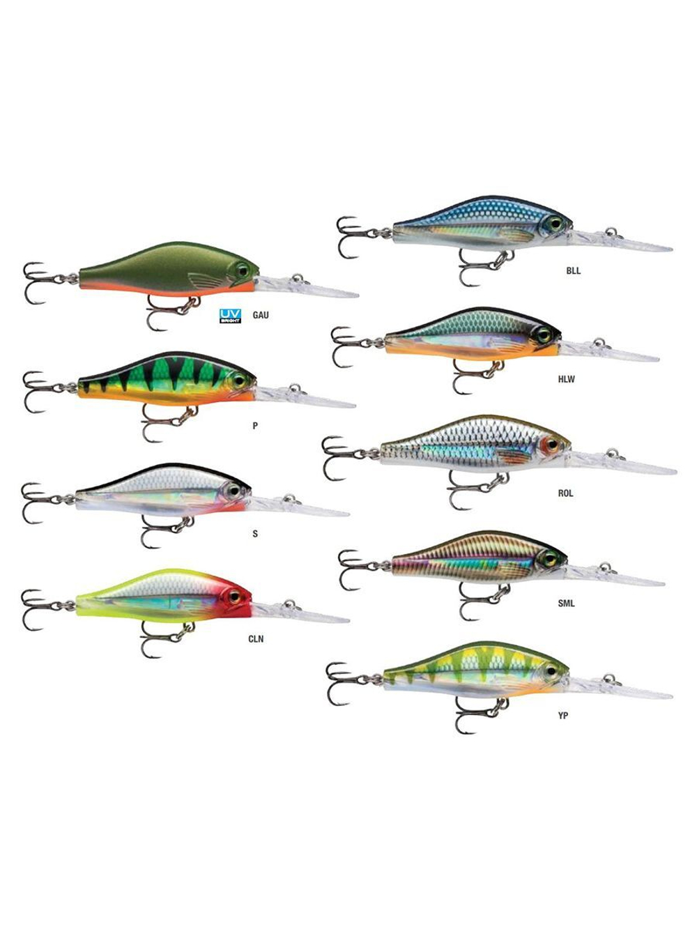 Воблер Shadow Rap Jack Deep 07, 7см, 10гр