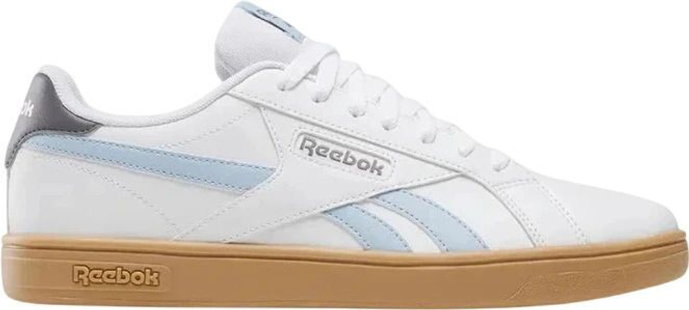 Кеды REEBOK COURT RETRO бело-голубой-розовый