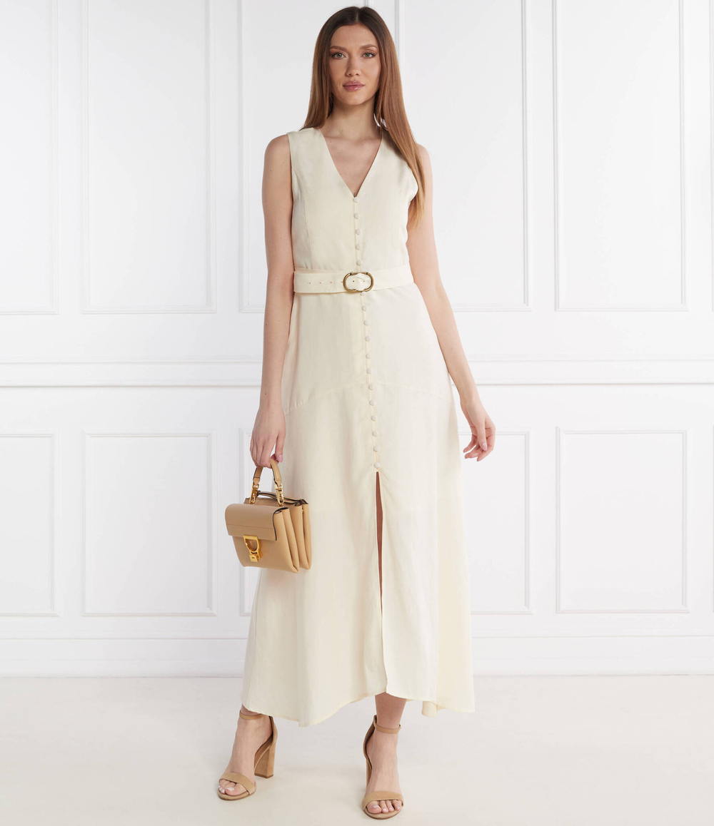 Платье с ремешком TWINSET - экрю(241TP2520)