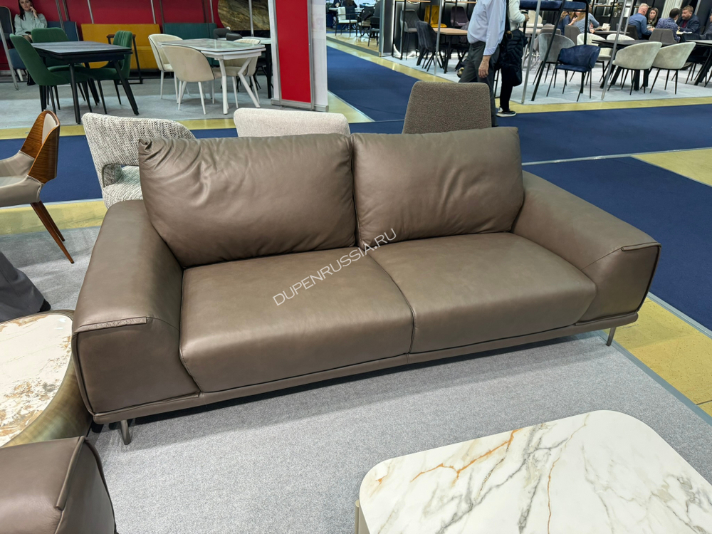 Диван Rizzo 878 (2-х местный) коричневый