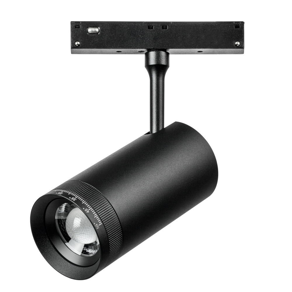 209047 Светильник 48V для трека UNO LED 12W 1000LM 10-55G ЧЕРНЫЙ МАТОВЫЙ 4000K