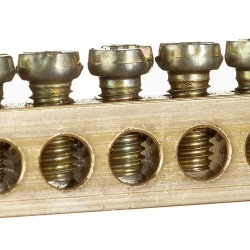 Шина DORI нулевая "N" 8 отверстий, 1шт