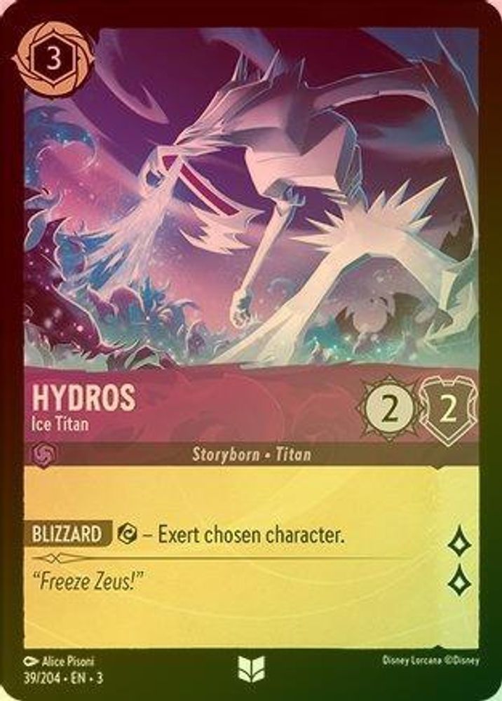Hydros (Ice Titan) - 39/204 - Необычная (Foil)