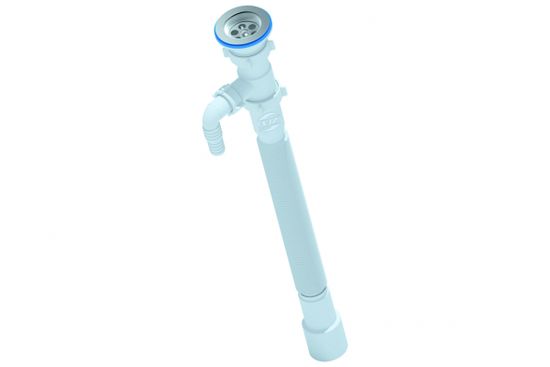 Сифон АНИ гофрасифон 1 1/2 удлиненный с носиком G-118 НОВИНКА