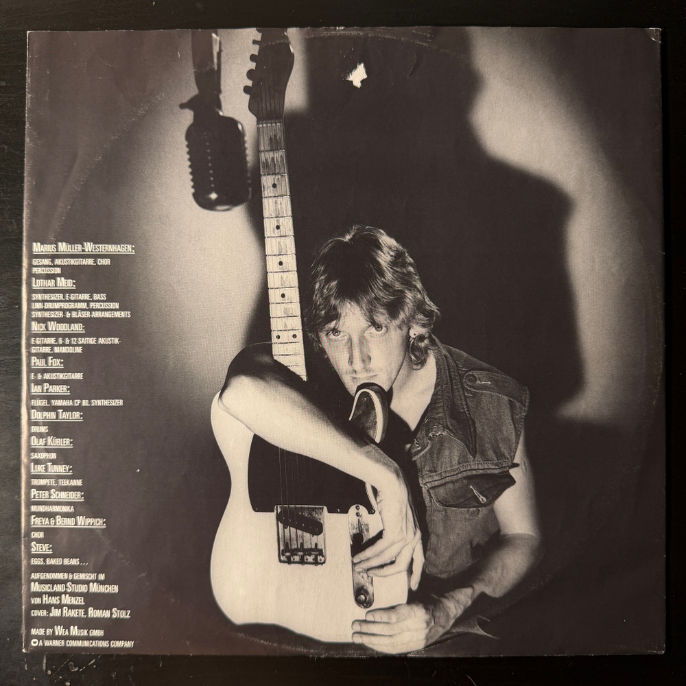 Marius Müller-Westernhagen – Geiler Is' Schon (Германия 1983г.) Т