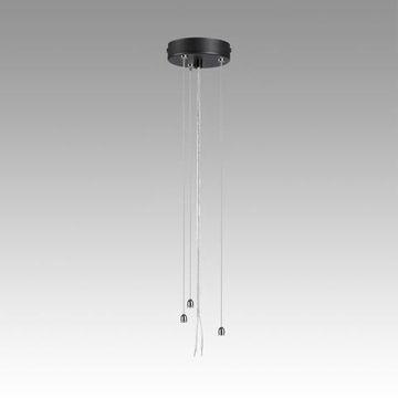 7753/L SN 535 Подвесное крепление для светильника QUANTUM LED металл/черный 1,5м QUANTUM