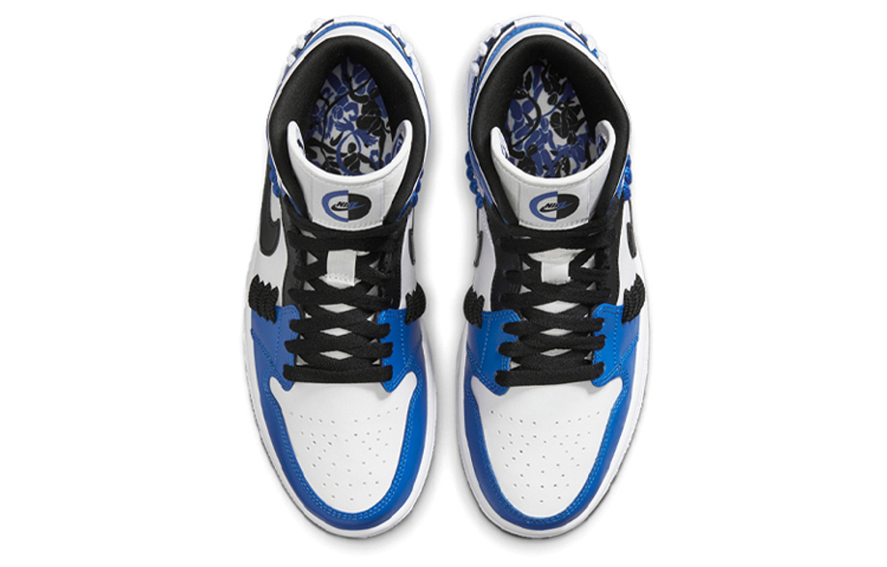 Кроссовки Jordan Air Jordan 1 Mid Se "Game Royal" (Женская размерная сетка)