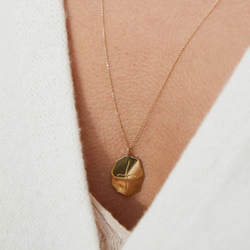 колье «четыре стороны света» из желтого золота