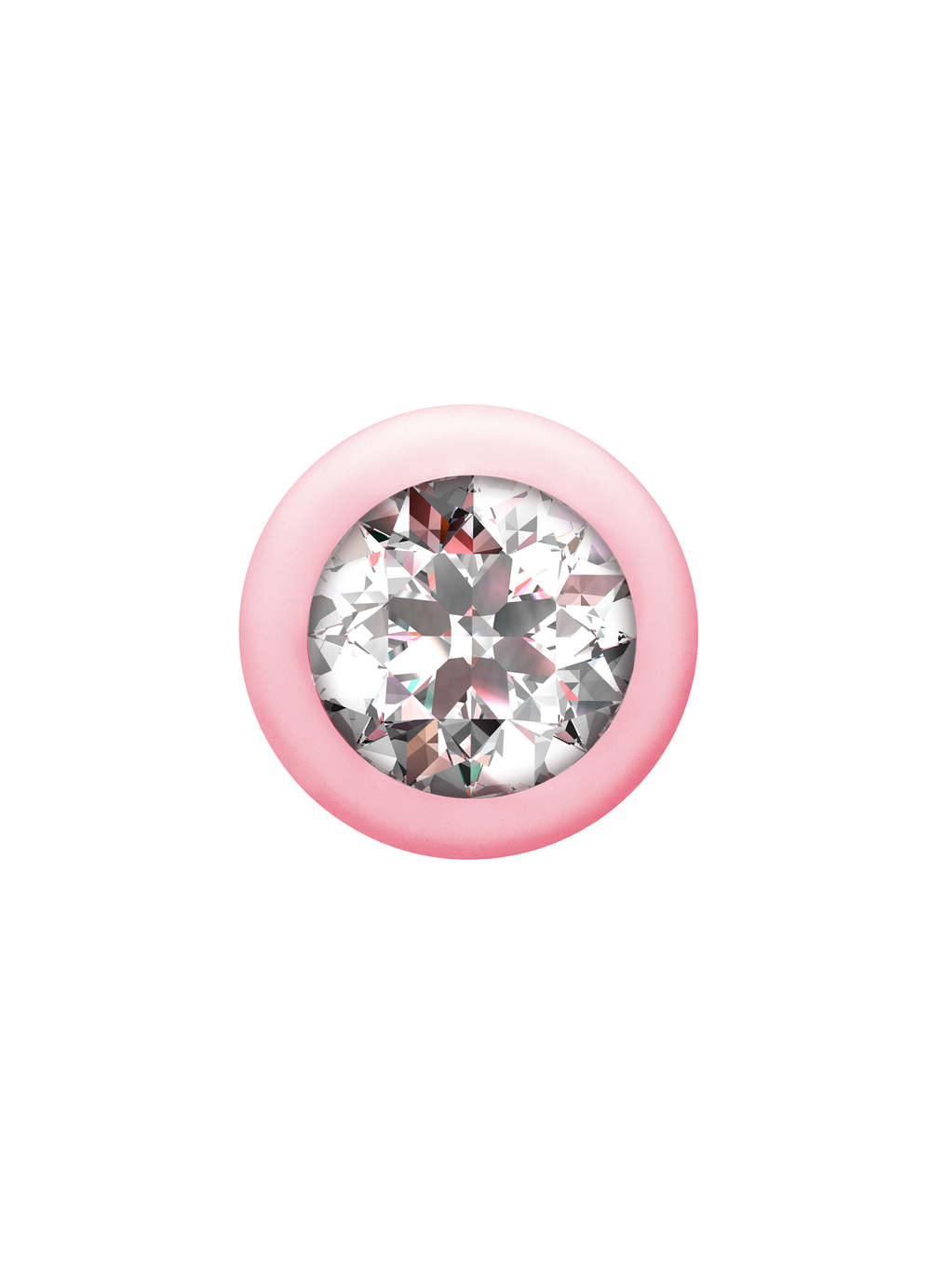 Анальная Цепочка с Кристаллом Emotions Buddy Pink 1400-01lola