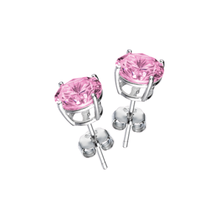 Серьги пусеты De Fete Pink M
