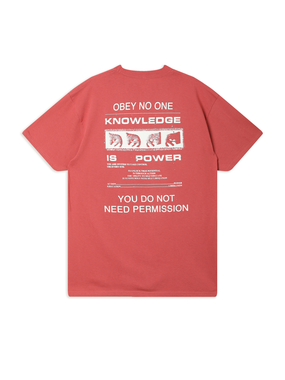 Мужская Футболка Obey Permission