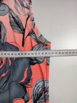 Блузка с красивым принтом 48 размер