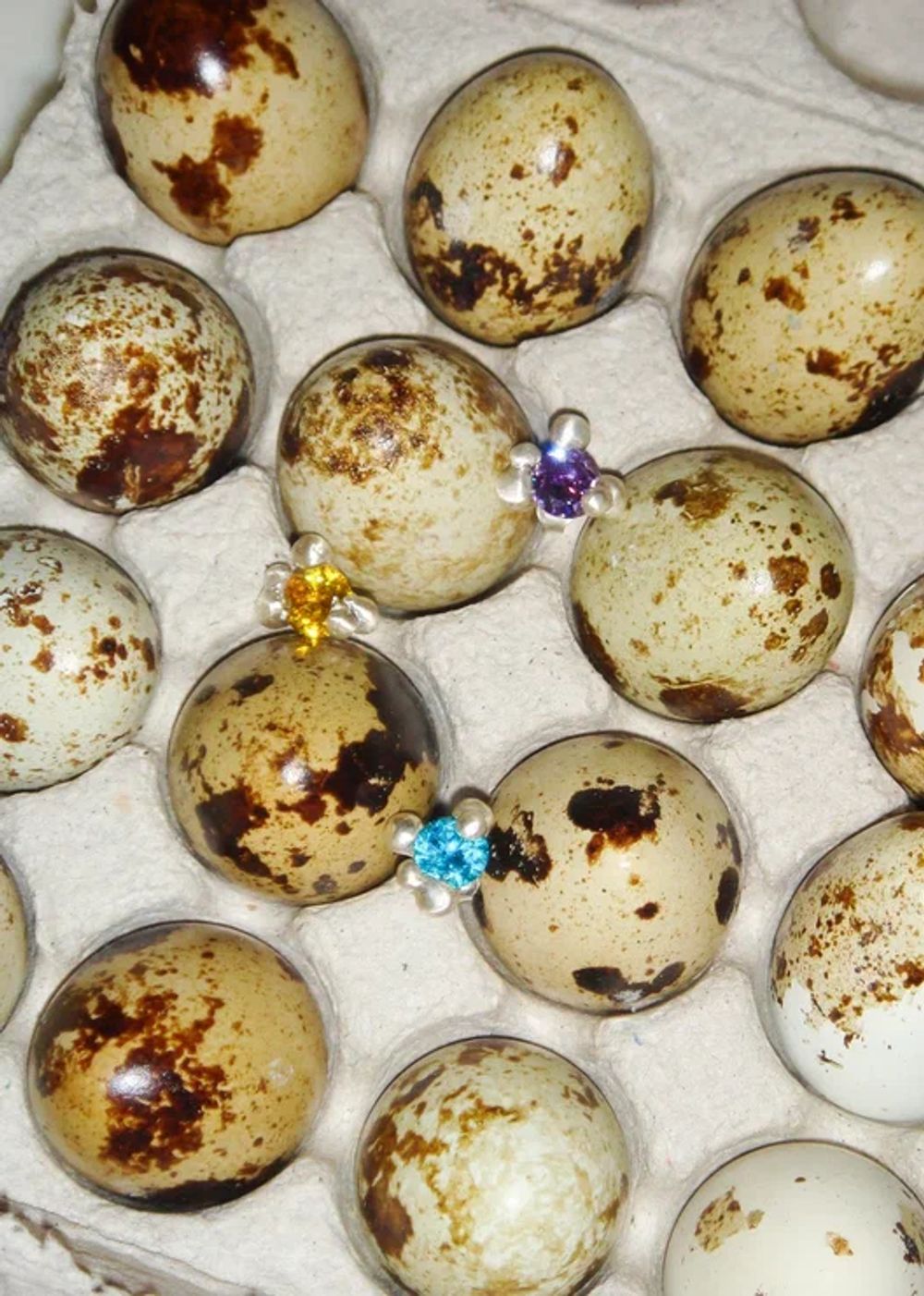 Моносерьга Первый элемент с фианитом