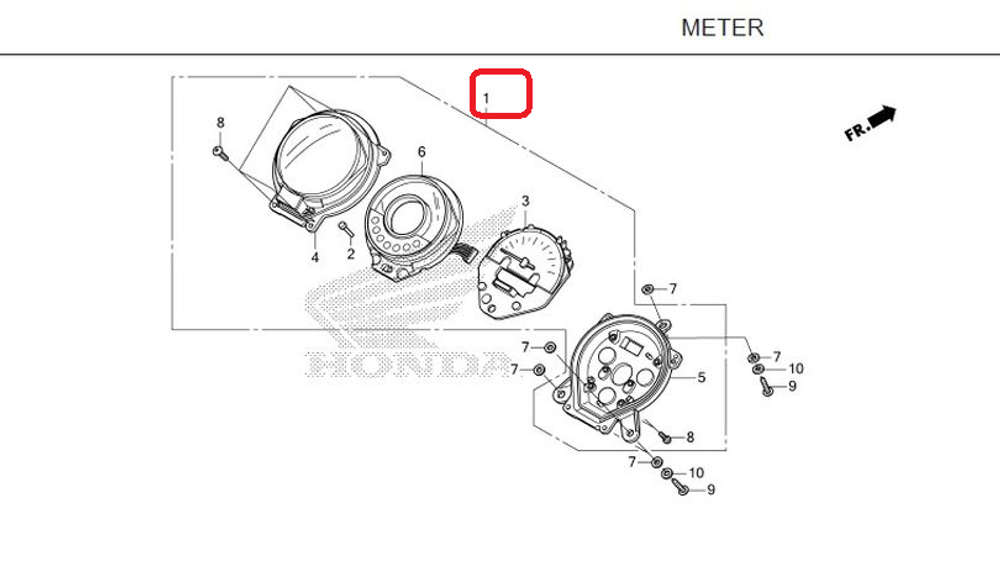 得価低価 37100-MKK-D52 ホンダ純正 メーターASSY. コンビネーシヨン