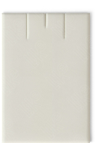 Вкладыш 05/наклонный/для серег/подвески/2 прорези/прорезь для нитки