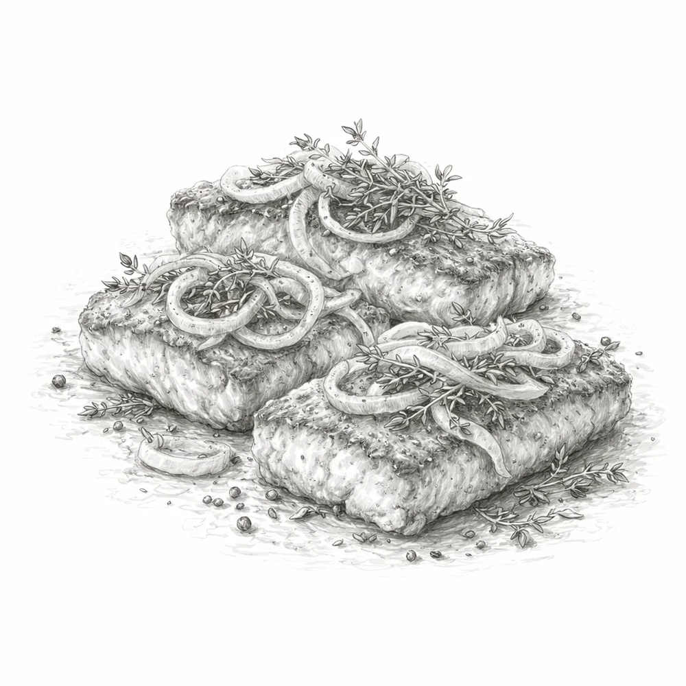 Треска мурманская жареная