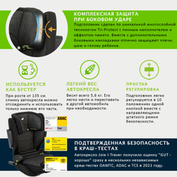 Детское автокресло Joie I-Traver