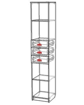 Шкаф КВИНС-8