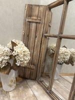 Зеркало "Окно" коричневое 42x4x77 см