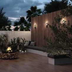 Настенный светильник (бра) Свеча / Candle E27x1 15Вт IP 65 Outdoor o449wl-01gf