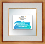 Зеркало настенное в раме 20x20