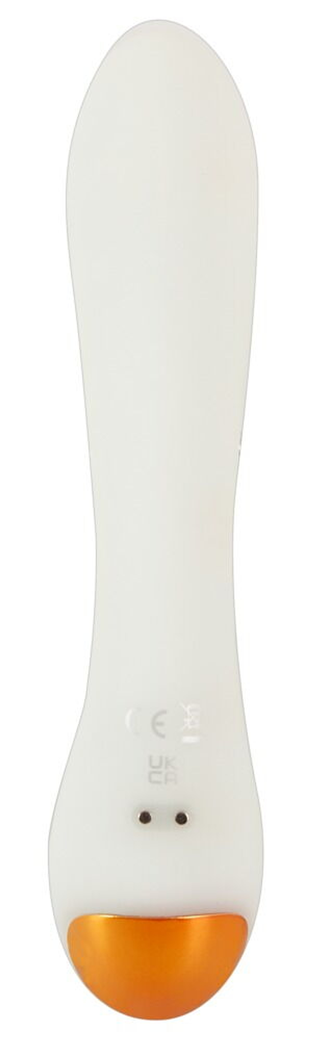 Люминесцентный вибратор для точки G Glow in the dark G-Spot - 17,9 см.