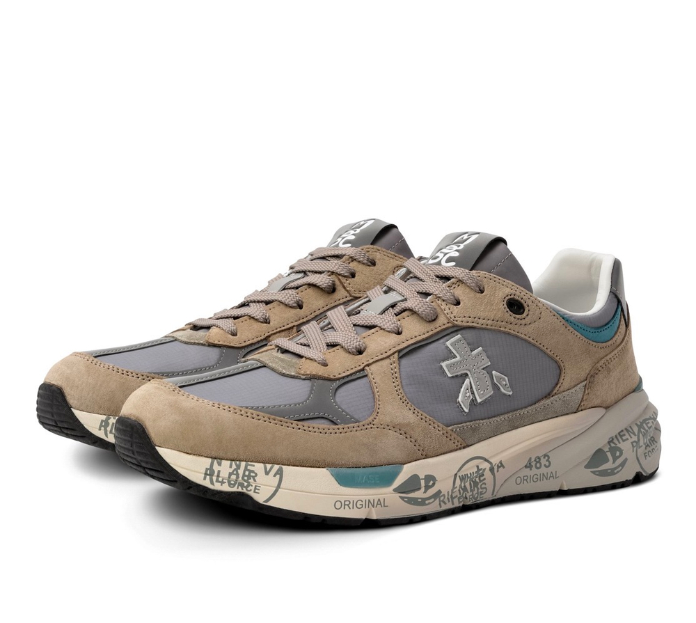 Комбинированные кроссовки Premiata Mase25 8023