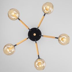 Citilux TIKA CL133151 Люстра поворотная Чёрная