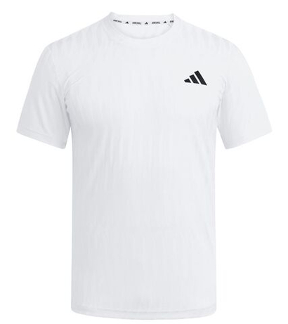 Теннисная футболка Adidas Climacool+ Freelift Airchill - white