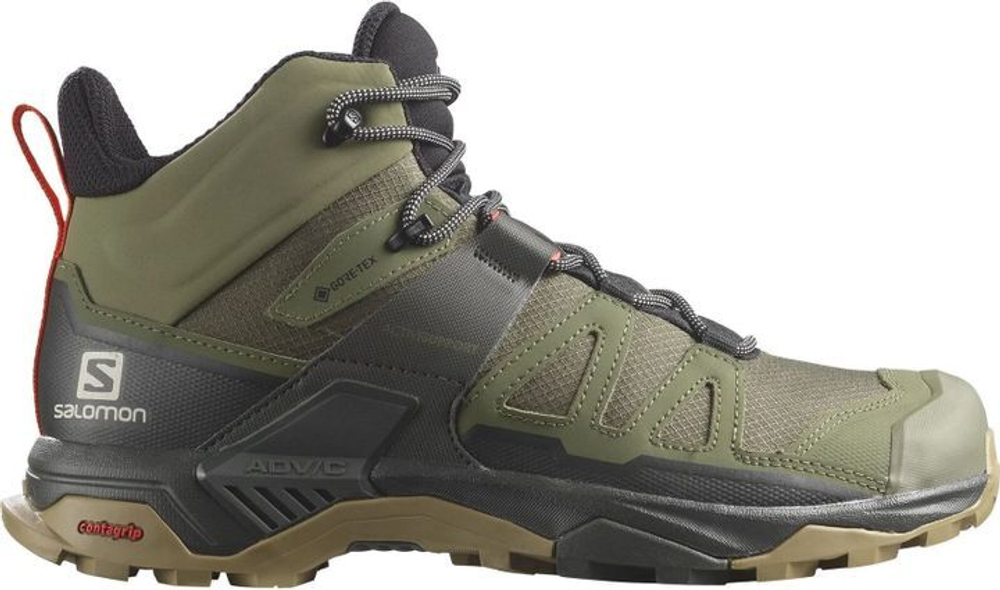 Ботинки Salomon X ULTRA 4 MID GTX Deep/Lichen/Green