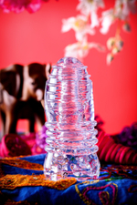 Мастурбатор нереалистичный Lingam by TOYFA Savitri, TPE, прозрачный, 14 см