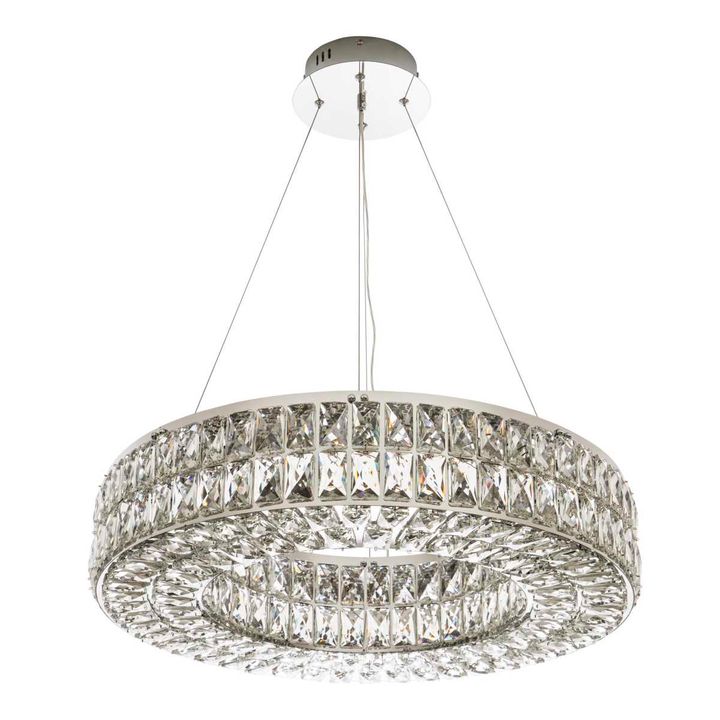 Подвесная светодиодная люстра Modelux ML.330.600 CR