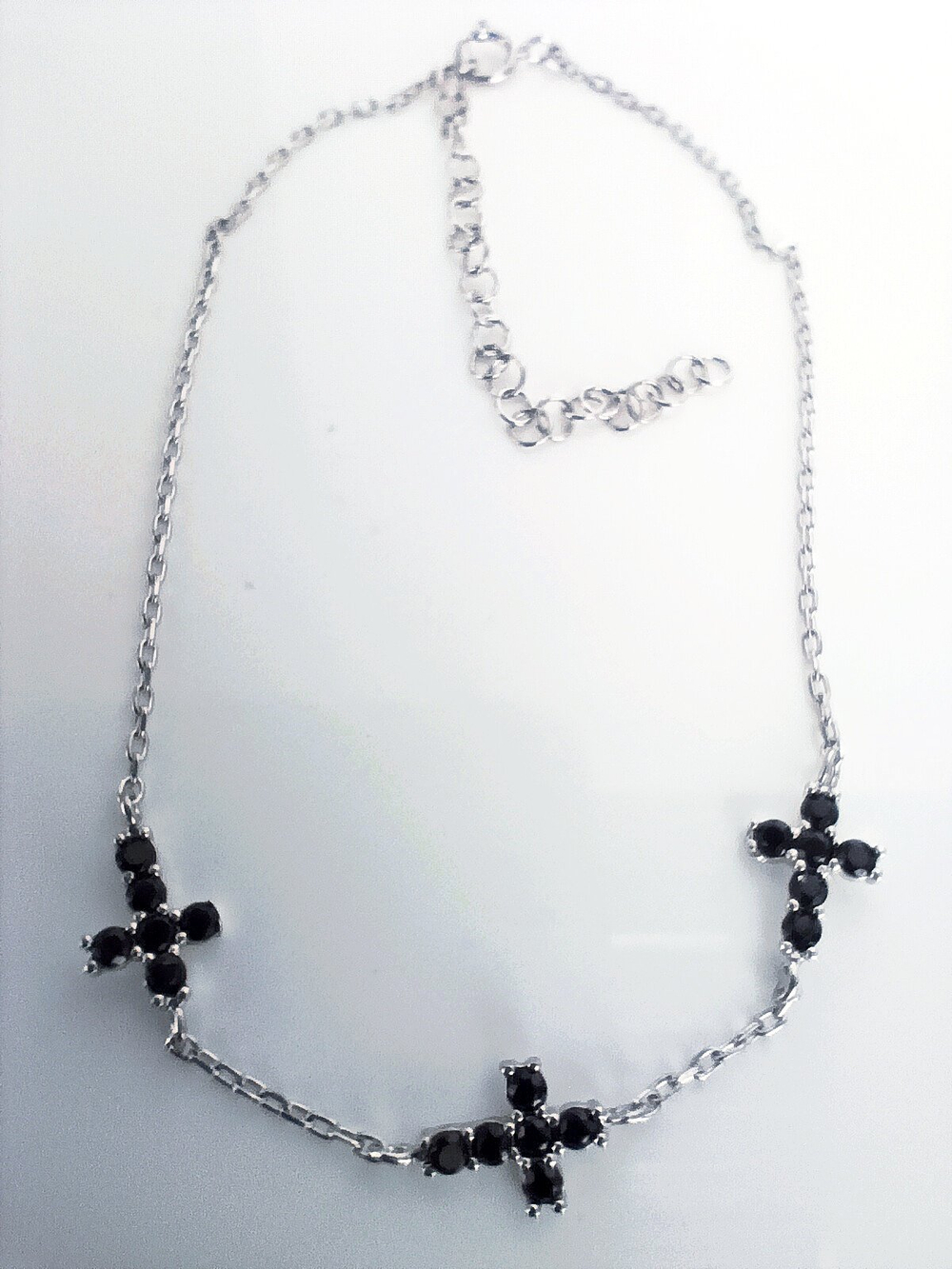 Браслет Эстерелла, серебро 925*, родирование, циркон/Ф