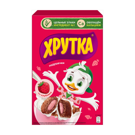 Nestle Хрутка подушечки Клубника 220 гр
