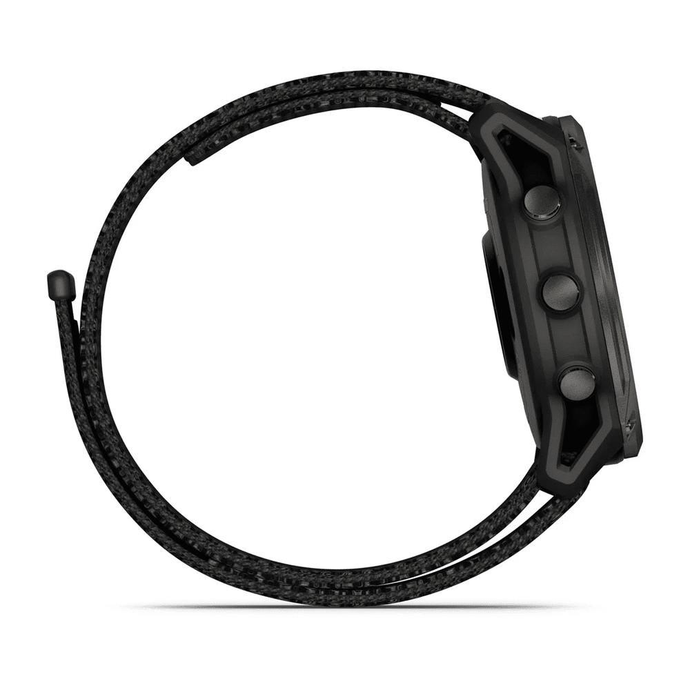 Часы Garmin Enduro 3 - 51 mm Solar Sapphire Carbon Gray DLC Titanium / Black UltraFit Nylon Strap