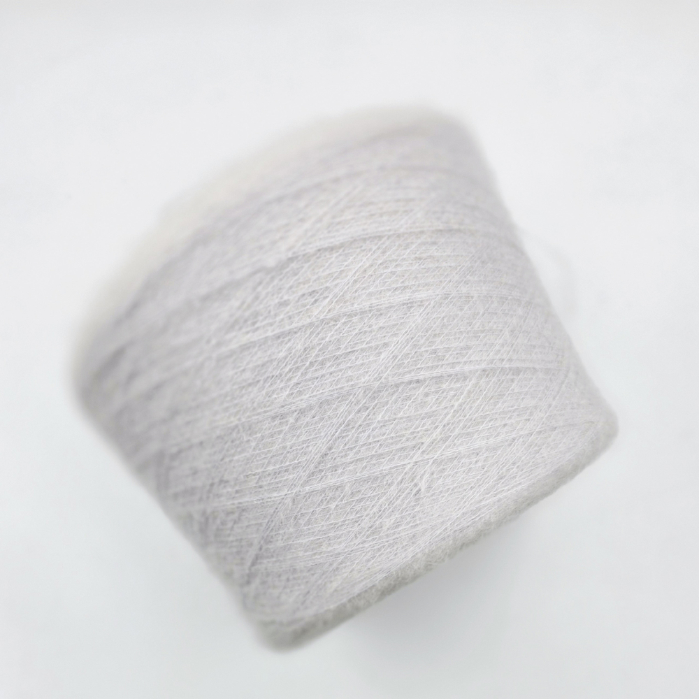 Вспушеный кашемир 40% беби як 30% шелк 20% па 10% перламутр