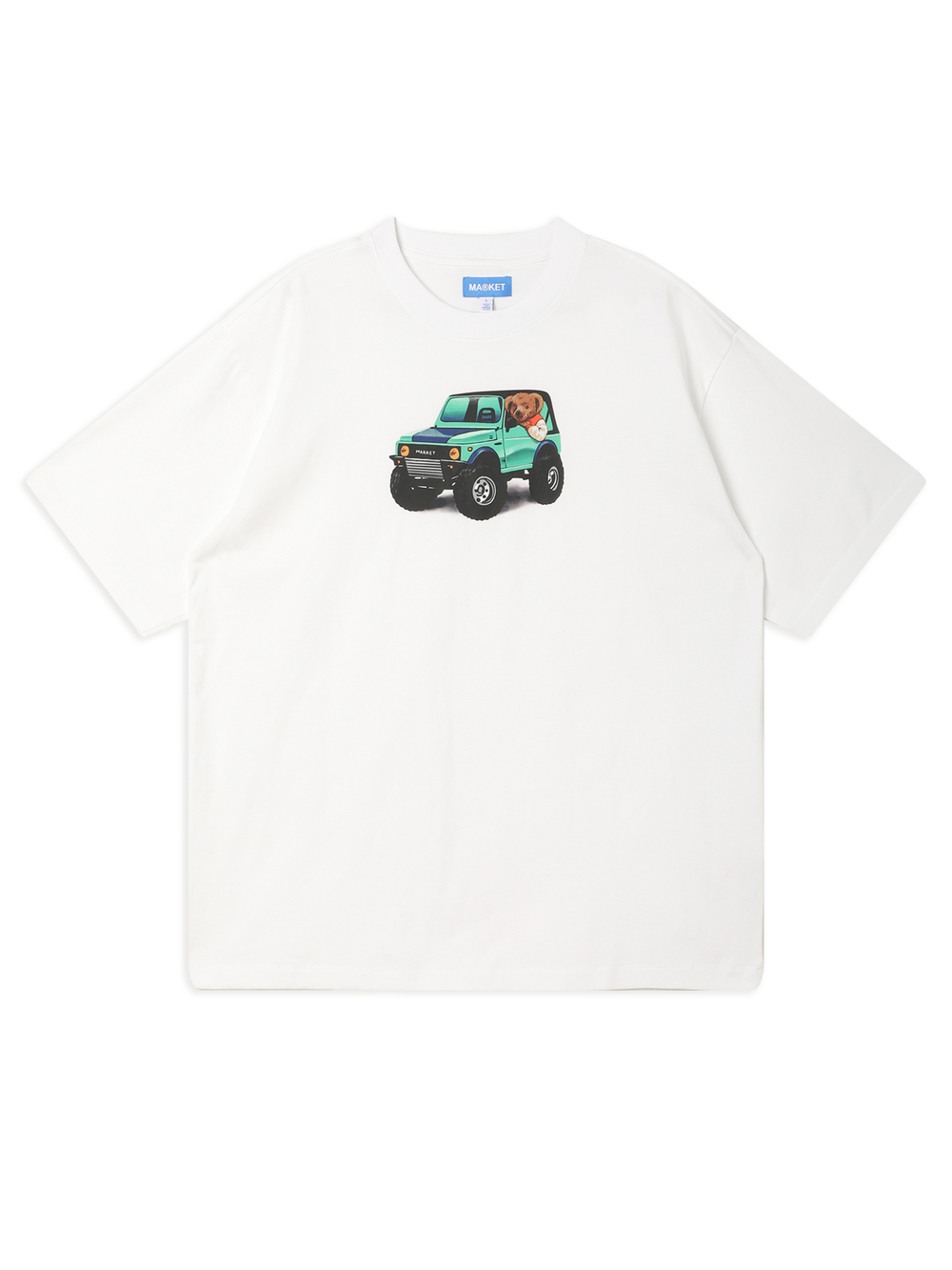 Мужская Футболка 4x4 Bear