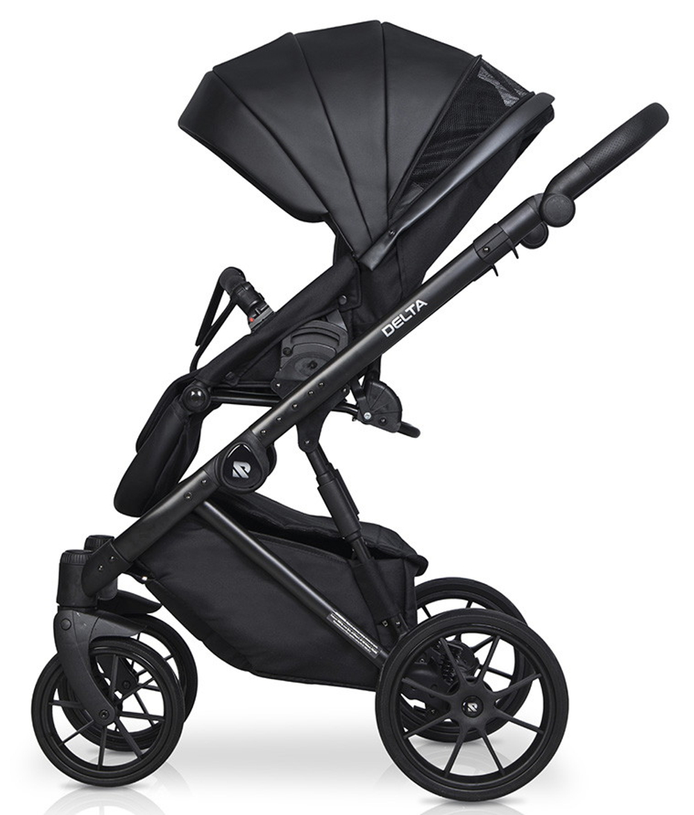 Детская коляска Riko Basic Delta Ecco 3 в 1 15 Black