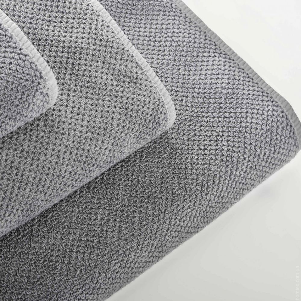 Полотенце 70x140 Graccioza Bee Waffle 22418 Steel-серое