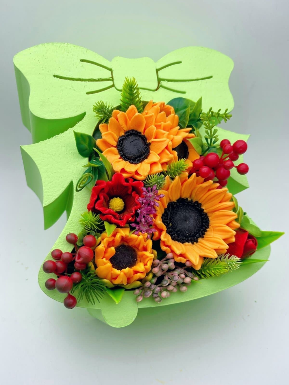 Букет «Колокольчик мятный»