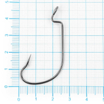 Крючок офсетный Fish Season Worm с большим ухом 3312 BN