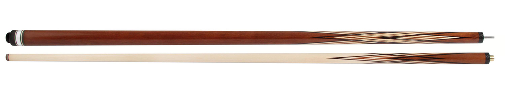 Кий для русского бильярда Охотник№2 двухсоставной (граб термо, мореный граб, белый граб)